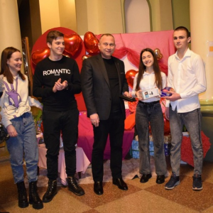 Нагородження переможців конкурсу  до Дня закоханих