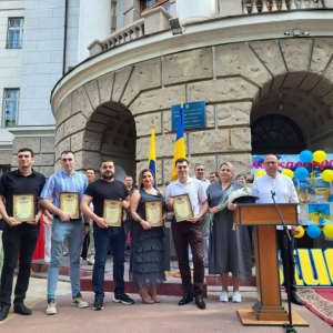 Сьогодні в ДУІТЗ відбувся урочистий захід – Посвята у студенти